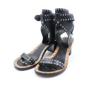 Isabel Marant Size 39 Black/Brown Pomponius Sandal